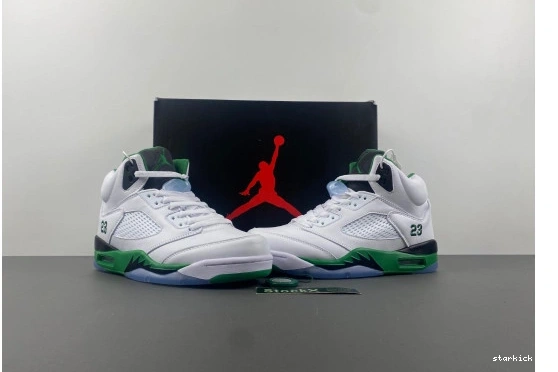 Retro DD9336-103 DD9336-103 Lucky Jordan  5 Green  0807